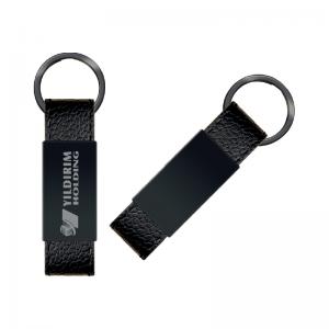 Çift Taraflı Metal Suni̇ Deri̇ Anahtarlık