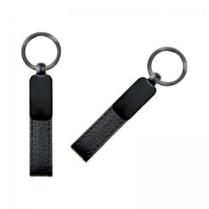 Çift Taraflı Metal Suni̇ Deri̇ Anahtarlık