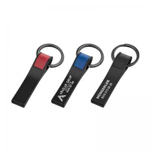 Çift Taraflı Metal Suni̇ Deri̇ Anahtarlık