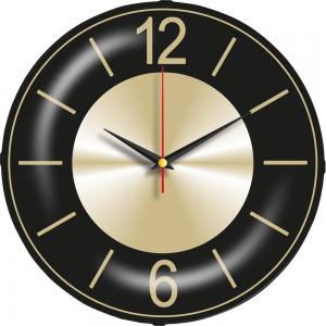 Bombe Cam Duvar Saati ( Ø 30 cm )