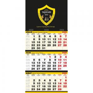 Büyük Boy Gemici Takvim ( 33 x 73 cm )