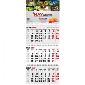 Klasik Gemici Takvim ( 32 x 77 cm )