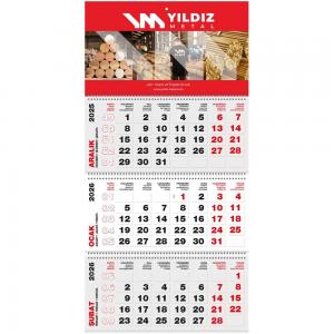 Jumbo Gemici Takvim ( 39,6 x 83 cm )