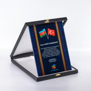 18X24 Kristal Plaket