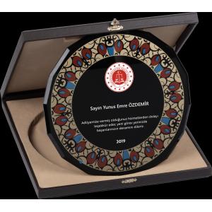 Tabak Kristal Plaket