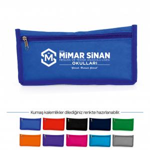 Logo Baskılı Kumaş Kalemlik