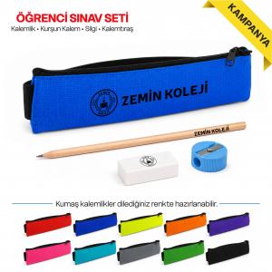 Promosyon Sınav Seti | Logolu Öğrenci Kırtasiye Seti