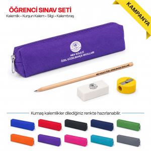 Promosyon Sınav Seti | Logolu Öğrenci Kırtasiye Seti