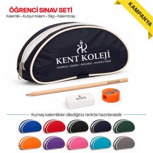 Promosyon Sınav Seti | Logolu Öğrenci Kırtasiye Seti