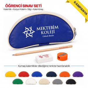Promosyon Sınav Seti | Logolu Öğrenci Kırtasiye Seti