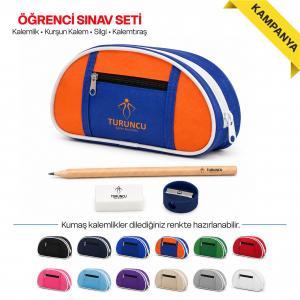 Promosyon Sınav Seti | Logolu Öğrenci Kırtasiye Seti