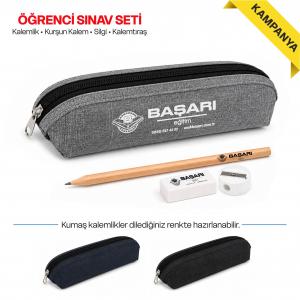 Promosyon Sınav Seti | Logolu Öğrenci Kırtasiye Seti